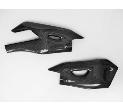 Carter de bras oscillant LIGHTECH carbone brillant