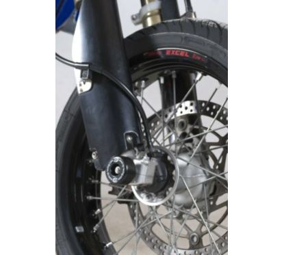 Protection de fourche R&G RACING noir Suzuki DR-Z400SM