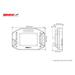 Compteur multifonctions KOSO Rs2 Compteur multifonctions KOSO Rs2