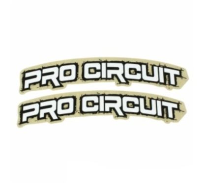 Autocollants rétro pour garde-boue PRO CIRCUIT