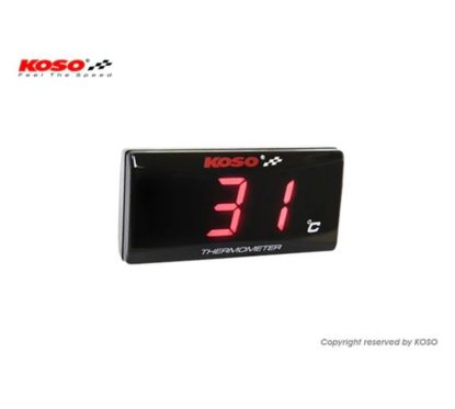 Thermomètre KOSO Superslim - rouge