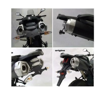 Support de plaque R&G RACING noir Yamaha XT660Z Tenere