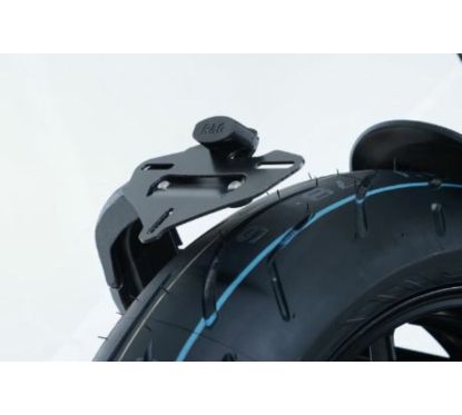 Support de plaque R&G RACING ''ras de roue'' noir Yamaha MT-09