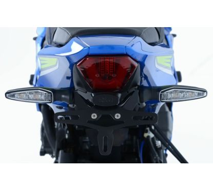 Support de plaque R&G RACING noir Suzuki GSX-R1000