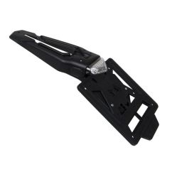 Support de plaque d'immatriculation 60° RACETECH avec lumière LED
