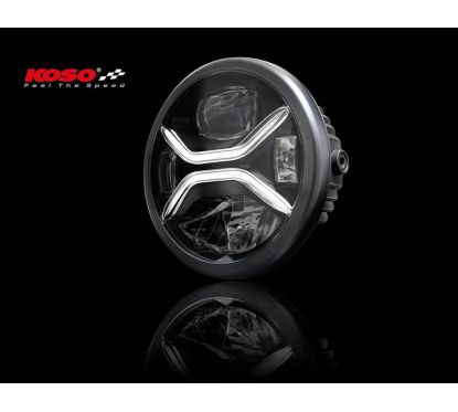 Insert de phare LED KOSO XENITH - fixation latérale