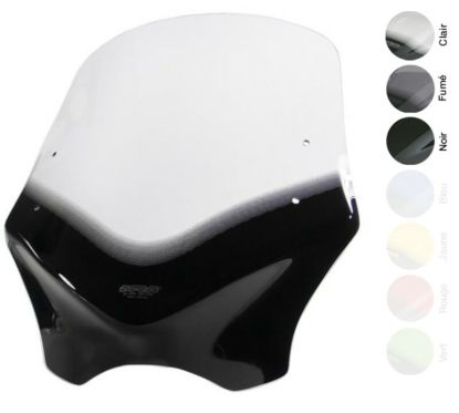 Bulle MRA V-Flow Naked Bikes VFSC avec spoiler