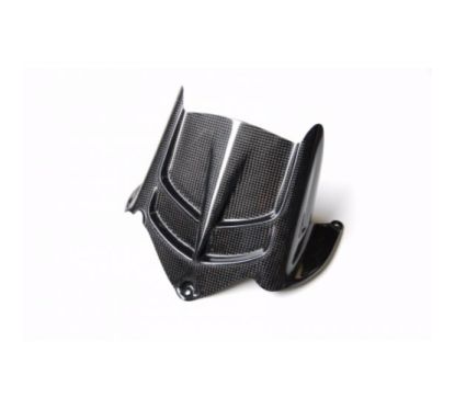 Garde boue arrière LIGHTECH carbone brillant