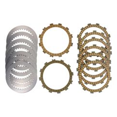 Kit disques garnis + lisses d'embrayage PROX