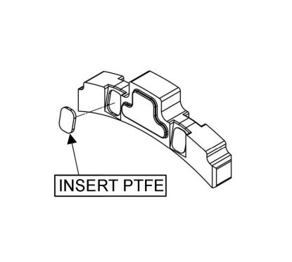 Pièce détachée REKLUSE Insert Teflon embrayage TT x24