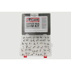 Coffret de pastilles de soupapes HOT CAMS Ø7,48x1,20 à Ø7,48x3,50mm (chaques tailles x3)
