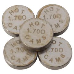 Pastilles de soupape HOT CAMS Ø7,48x1,70mm - jeu de 5