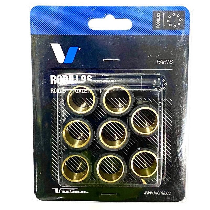 Jeu de galets TECNIUM 25x17mm 15gr - 8 pièces
