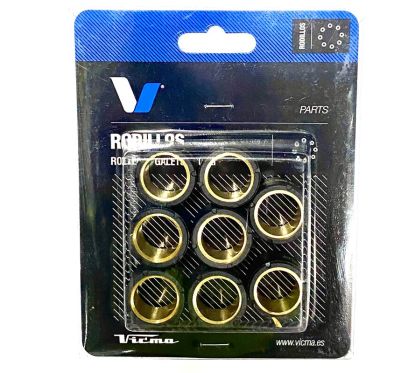 Jeu de galets TECNIUM 25x17mm 15gr - 8 pièces