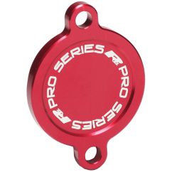 Couvercle de filtre à huile RFX Pro Series - rouge