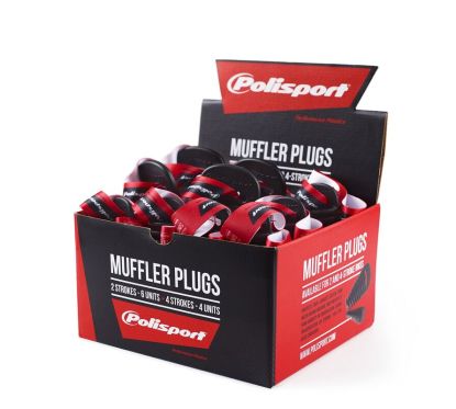 Kit de bouchons de pot d'échappement POLISPORT - 4 pièces 2T / 6 pièces 4T