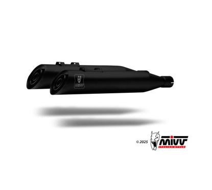 Silencieux MIVV HR-1 - noir mat