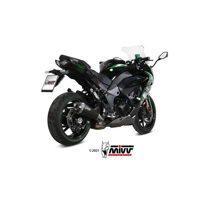 Silencieux MIVV Delta Race - Kawasaki Ninja SX/Tourer Silencieux MIVV Delta Race - Kawasaki Ninja SX/Tourer