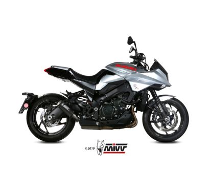Silencieux MIVV MK3 carbone/casquette inox Suzuki GSX-S1000