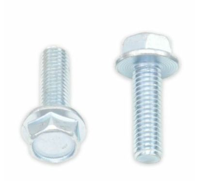 Vis à bride BOLT tête hexagonale 10mm M6x1x20mm 10 pièces