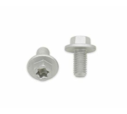 Vis tête hexagonale large/Torx BOLT M6x1x12mm 10 pièces