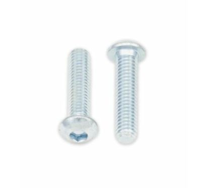 Vis tête bombée épaisse BOLT M6x1x25mm 10 pièces