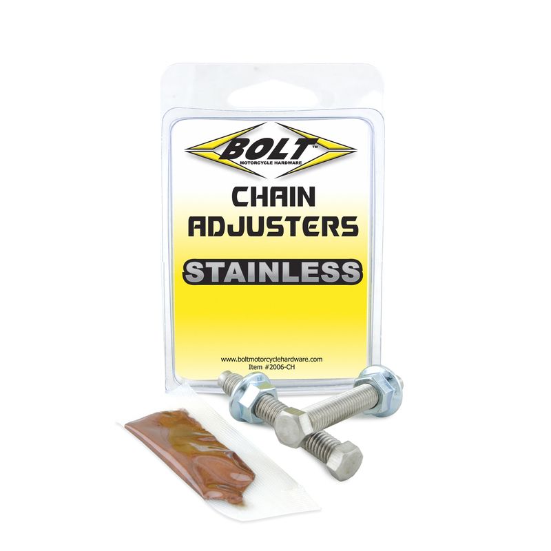 Kit vis de tension chaine BOLT M8X50mm universel Kit vis de tension chaine BOLT M8X50mm universel