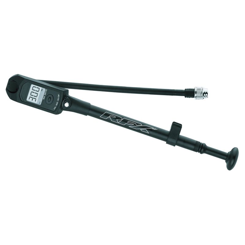 Pompe/jauge de réglage du ressort pneumatique de la fourche digitale RFX Pro Series - jauge numérique 0-300 psi Pompe/jauge de réglage du ressort pneumatique de la fourche digitale RFX Pro Series - jauge numérique 0-300 psi