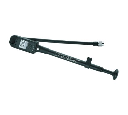 Pompe/jauge de réglage du ressort pneumatique de la fourche digitale RFX Pro Series - jauge numérique 0-300 psi