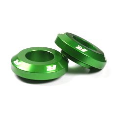 Entretoises de roue arrière RFX Pro Series FAST - vert