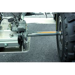Arbre de roue +2'' ART Yamaha YFM350R Raptor