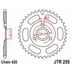 Couronne JT SPROCKETS Acier Standard - 420