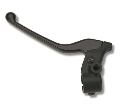 Levier d'embrayage complet + support rétroviseur DOMINO noir Italjet 50 Torpedo