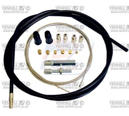Kit câble de gaz universel VEHNILL - extérieur 6mm / 2.35m