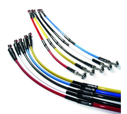 Durite de frein VENHILL argent/raccord inox Honda
