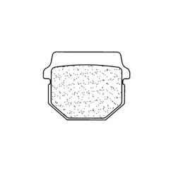 Plaquettes de frein CL BRAKES Scooter métal fritté - 3022SC