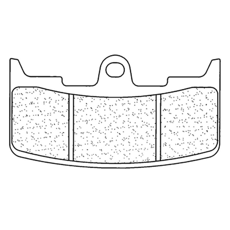 Plaquettes de frein CL BRAKES route métal fritté - 1139A3+