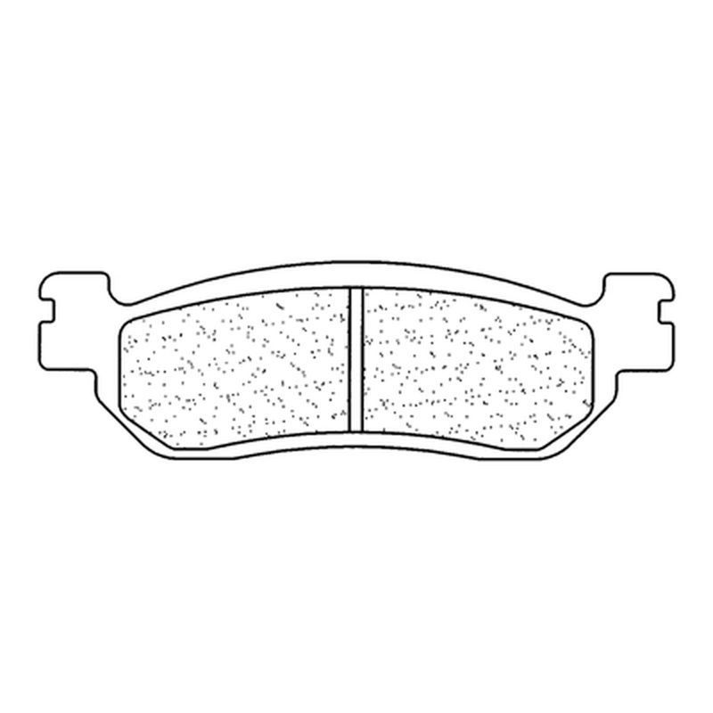 Plaquettes de frein CL BRAKES Route métal fritté - 2828RX3