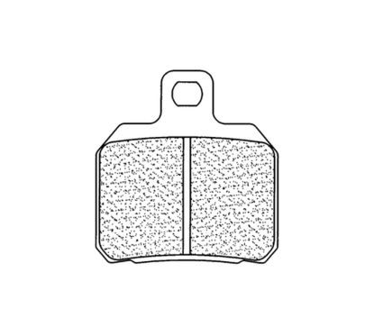 Plaquettes de frein CL BRAKES Quad métal fritté - 2827ATV1