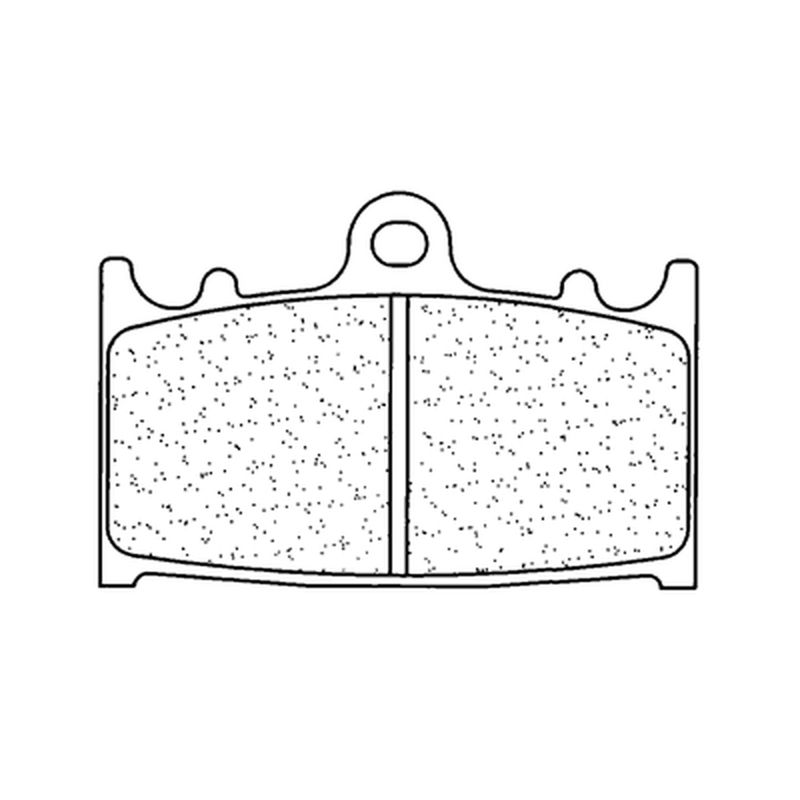 Plaquettes de frein CL BRAKES route métal fritté - 2251XBK5 Plaquettes de frein CL BRAKES route métal fritté - 2251XBK5