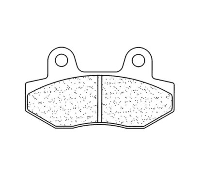 Plaquettes de frein CL BRAKES route métal fritté - 2621S4