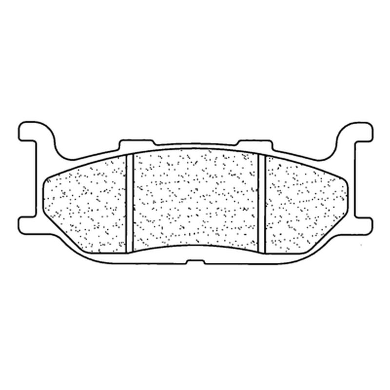 Plaquettes de frein CL BRAKES route métal fritté - 2391A3+