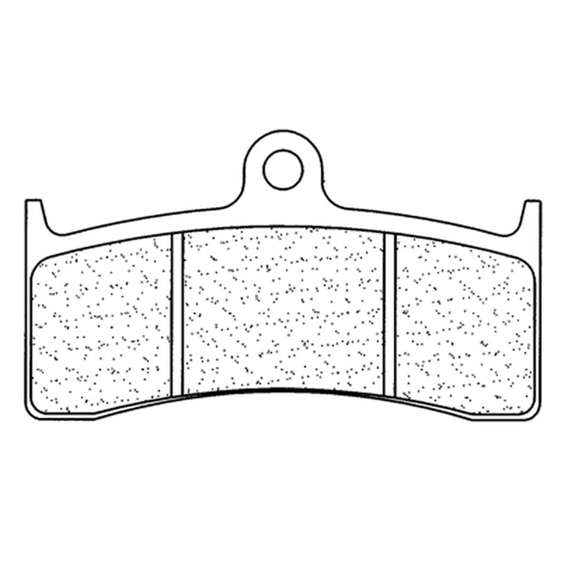 Plaquettes de frein CL BRAKES route métal fritté - 2899A3+
