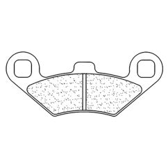 Plaquettes de frein CL BRAKES Quad métal fritté - 2927ATV1