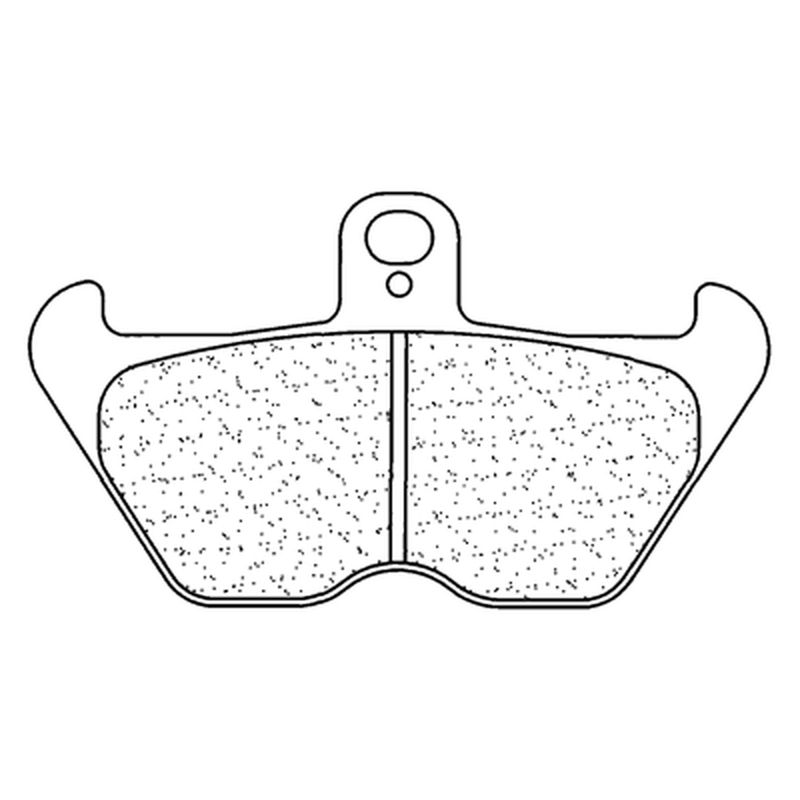 Plaquettes de frein CL BRAKES route métal fritté - 2430A3+