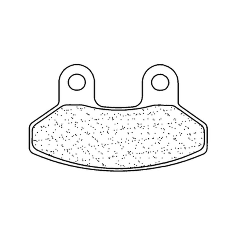 Plaquettes de frein CL BRAKES Scooter métal fritté - 3067SC