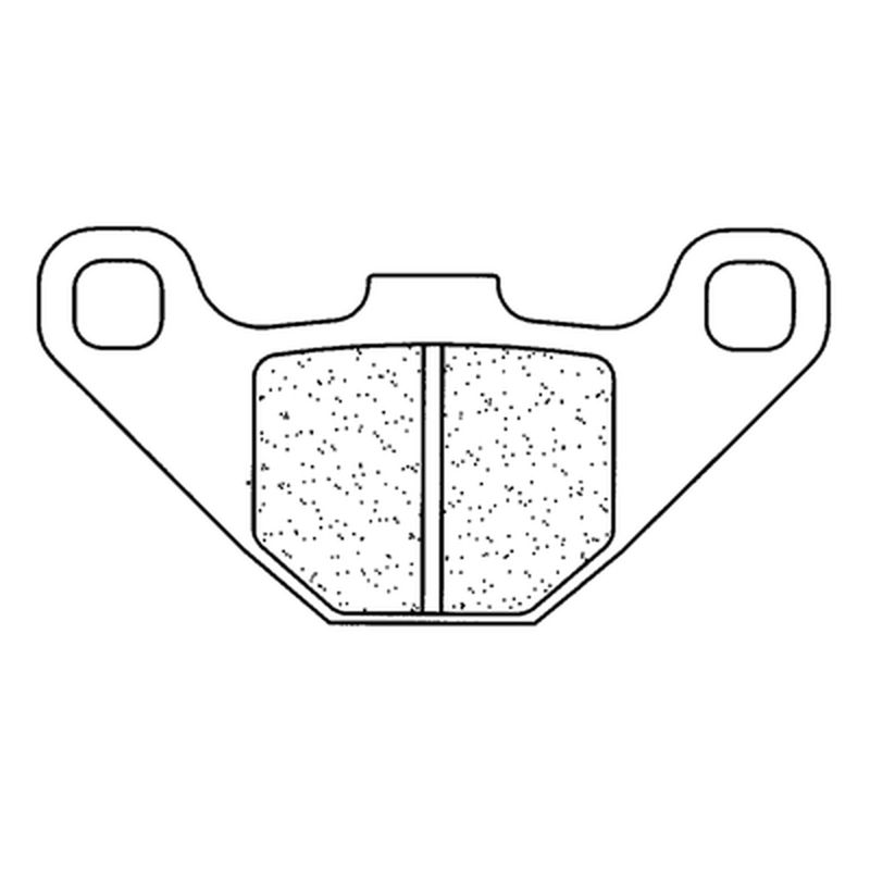 Plaquettes de frein CL BRAKES Off-Road métal fritté - 2469X59