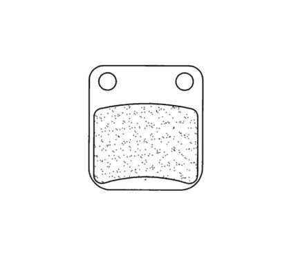Plaquettes de frein CL BRAKES Scooter métal fritté - 3018SC