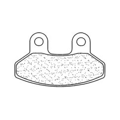 Plaquettes de frein CL BRAKES Maxi Scooter métal fritté - 3067MSC