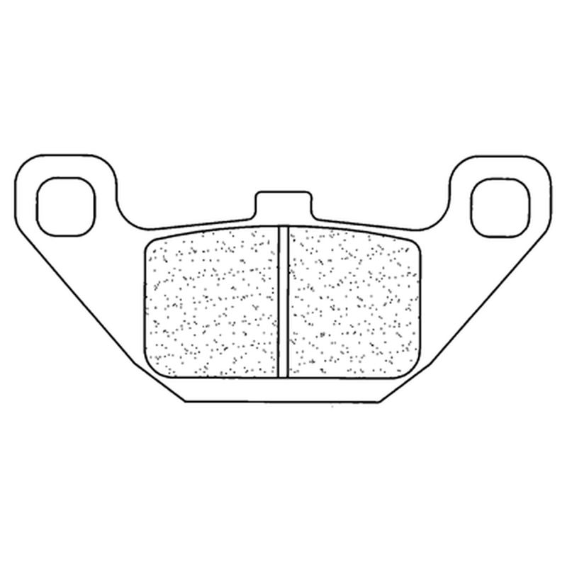 Plaquettes de frein CL BRAKES route métal fritté - 2285A3+
